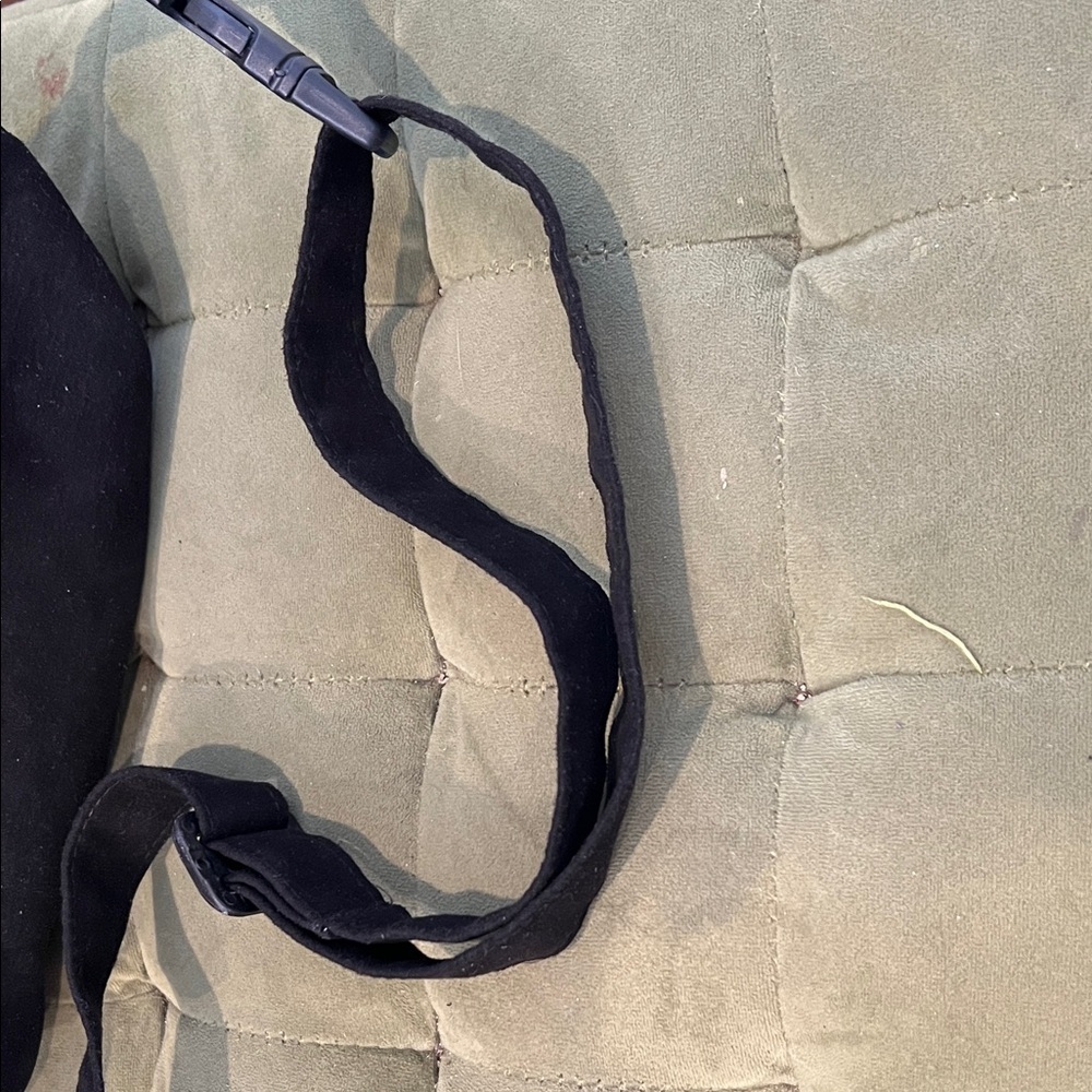 Colorful Patterned Black Waist Bag - Picture 5 of 6
